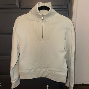Athleta Light Green 1/4 Zip Up Sweatshirt Size XXS NWOT